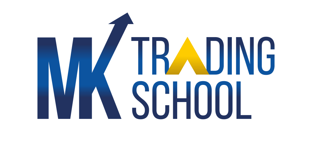 mk trading school logo